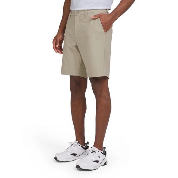 Chaps Golf Shorts Performance Flat Front Stretch 9" Inseam Mens Sz 38 & 46 Khaki - Picture 4 of 11